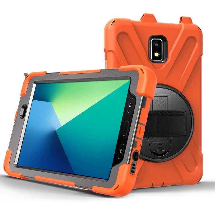 Custodia silicone con cinturino per Galaxy Tab Active 2 8.0