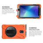 Custodia silicone con cinturino per Galaxy Tab Active 2 8.0