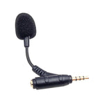 Microfono doppio jack 3,5mm per smartphone e tablet