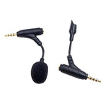 Microfono doppio jack 3,5mm per smartphone e tablet