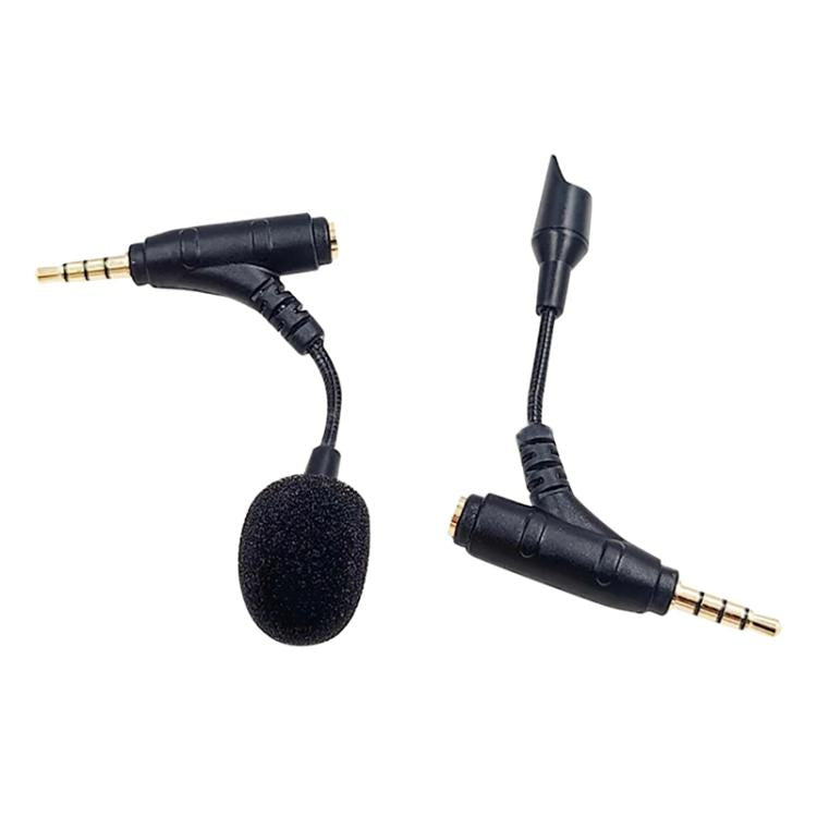 Microfono doppio jack 3,5mm per smartphone e tablet