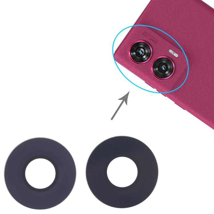 10set OEM Back Camera Lens, For Motorola Edge 50 Fusion, For Motorola Moto G04, For Motorola Moto G14, For Motorola Moto G13