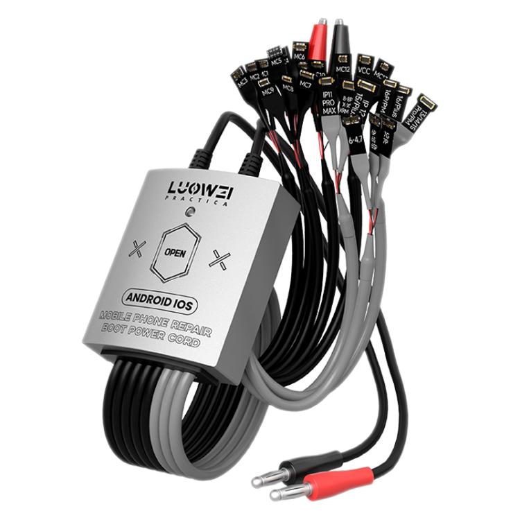 Cavo di alimentazione e avvio per la riparazione di telefoni Luowei LW-325 per iPhone 8-17 Pro Max e Android