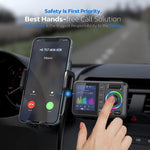 Lettore MP3 Bluetooth per auto con schermo colorato BT98, trasmettitore FM, presa accendisigari e funzione di ricarica., BT98