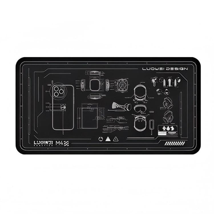 Tampone di riparazione in silicone isolante resistente alle alte temperature Luowei LW-M4 da 15,6 pollici, LUOWEI LW-M4