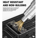 Tampone di riparazione in silicone isolante resistente alle alte temperature Luowei LW-M4 da 15,6 pollici, LUOWEI LW-M4
