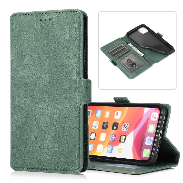 Custodia in pelle con chiusura magnetica per iPhone