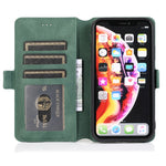 Custodia in pelle orizzontale con chiusura magnetica per iPhone X