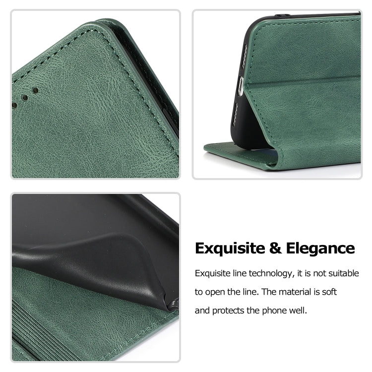 Custodia in pelle orizzontale con chiusura magnetica per iPhone X