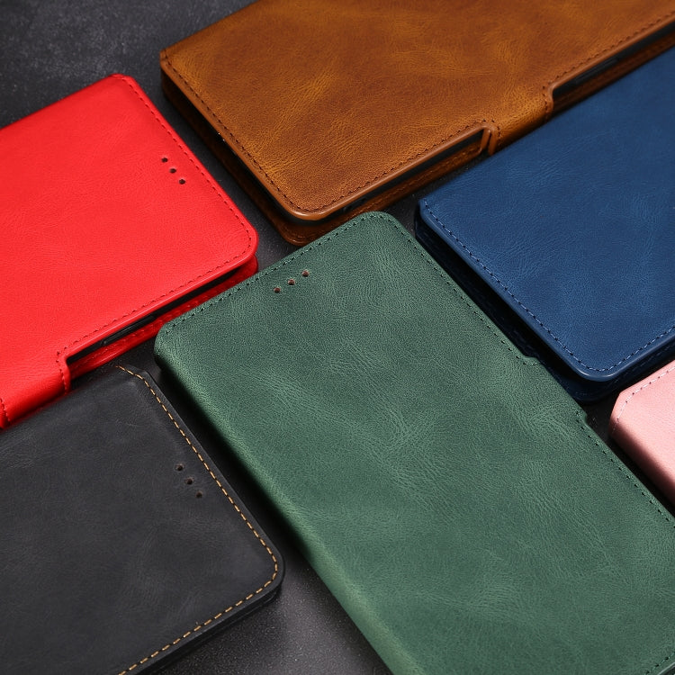 Custodia in pelle orizzontale con chiusura magnetica per iPhone X