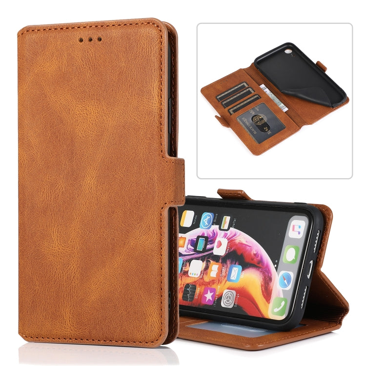 Custodia in pelle orizzontale con chiusura magnetica per iPhone X