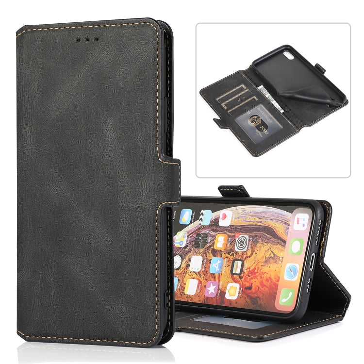 Custodia in pelle orizzontale con chiusura magnetica per iPhone X