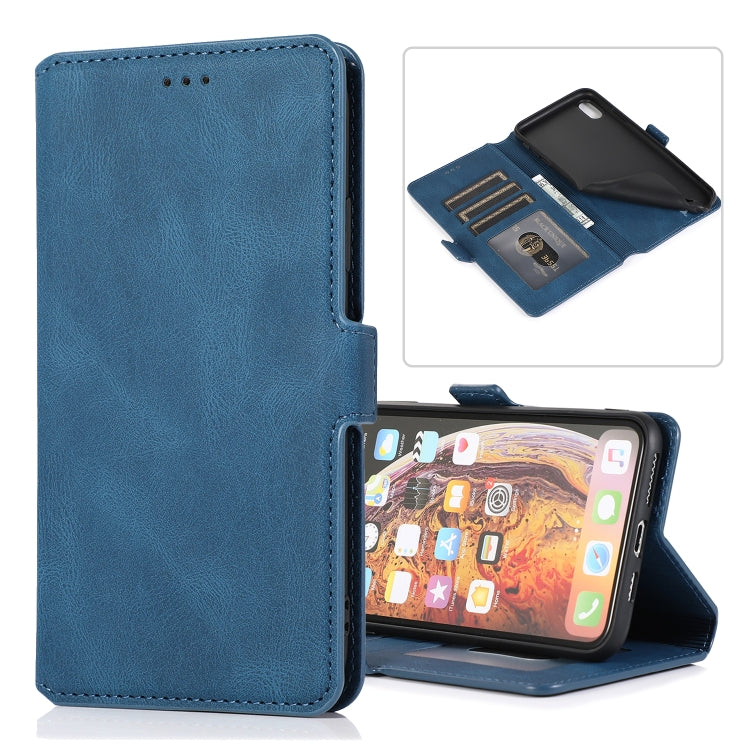 Custodia in pelle orizzontale con chiusura magnetica per iPhone X