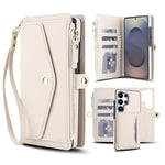 Portafoglio multifunzionale con custodia per telefono in pelle rimovibile e cordino., For Samsung Galaxy S25 5G, For Samsung Galaxy S25+ 5G, For Samsung Galaxy S25 Ultra 5G, For Samsung Galaxy S24 FE 5G