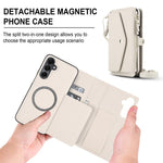 Portafoglio multifunzionale con custodia per telefono in pelle rimovibile e cordino., For Samsung Galaxy S23+ 5G, For Samsung Galaxy S23 5G, For Samsung Galaxy S22 Ultra 5G, For Samsung Galaxy S22+ 5G