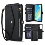 Portafoglio multifunzionale con custodia per telefono in pelle rimovibile e cordino., For Samsung Galaxy S23+ 5G, For Samsung Galaxy S23 5G, For Samsung Galaxy S22 Ultra 5G, For Samsung Galaxy S22+ 5G