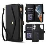 Portafoglio multifunzionale con custodia per telefono in pelle rimovibile e cordino., For Samsung Galaxy S23+ 5G, For Samsung Galaxy S23 5G, For Samsung Galaxy S22 Ultra 5G, For Samsung Galaxy S22+ 5G