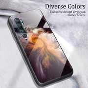 Custodia protettiva in vetro con motivo in marmo, For Xiaomi Mi Note 10, For Xiaomi Mi CC9 / A3 Lite, For Xiaomi Redmi 9A