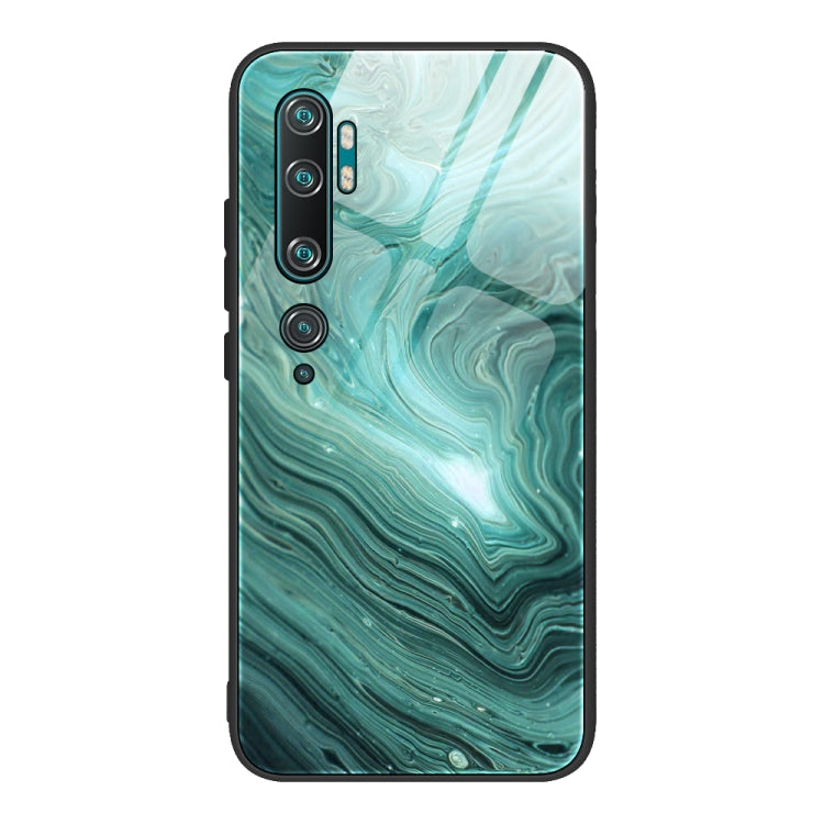Custodia protettiva in vetro con motivo in marmo, For Xiaomi Mi Note 10, For Xiaomi Mi CC9 / A3 Lite, For Xiaomi Redmi 9A