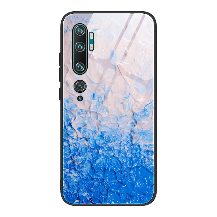 Custodia protettiva in vetro con motivo in marmo, For Xiaomi Mi Note 10, For Xiaomi Mi CC9 / A3 Lite, For Xiaomi Redmi 9A