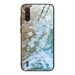 Custodia protettiva in vetro con motivo in marmo, For Xiaomi Mi Note 10, For Xiaomi Mi CC9 / A3 Lite, For Xiaomi Redmi 9A