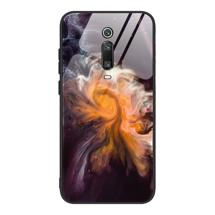 Custodia protettiva in vetro con motivo in marmo, For Xiaomi Redmi K20 / K20 Pro / Mi 9T, For Xiaomi Redmi Note 9, For Xiaomi Redmi Note 9S / Note 9 Pro