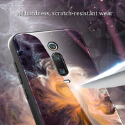 Custodia protettiva in vetro con motivo in marmo, For Xiaomi Redmi K20 / K20 Pro / Mi 9T, For Xiaomi Redmi Note 9, For Xiaomi Redmi Note 9S / Note 9 Pro