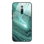 Custodia vetro con motivo marmo per Xiaomi Redmi Note 9
