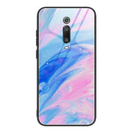 Custodia vetro con motivo marmo per Xiaomi Redmi Note 9