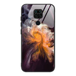 Custodia vetro con motivo marmo per Xiaomi Redmi Note 9