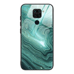 Custodia vetro con motivo marmo per Xiaomi Redmi Note 9
