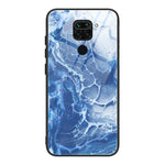 Custodia vetro con motivo marmo per Xiaomi Redmi Note 9