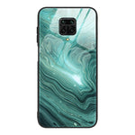 Custodia vetro con motivo marmo per Xiaomi Redmi Note 9