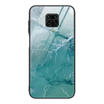 Custodia vetro con motivo marmo per Xiaomi Redmi Note 9