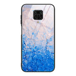 Custodia vetro con motivo marmo per Xiaomi Redmi Note 9