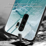 Custodia protettiva in vetro con motivo in marmo, For Xiaomi Redmi Note 8 Pro, For Xiaomi Redmi Note 8T