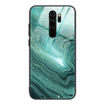 Custodia vetro protettiva motivo marmo per Xiaomi Redmi Note 8T