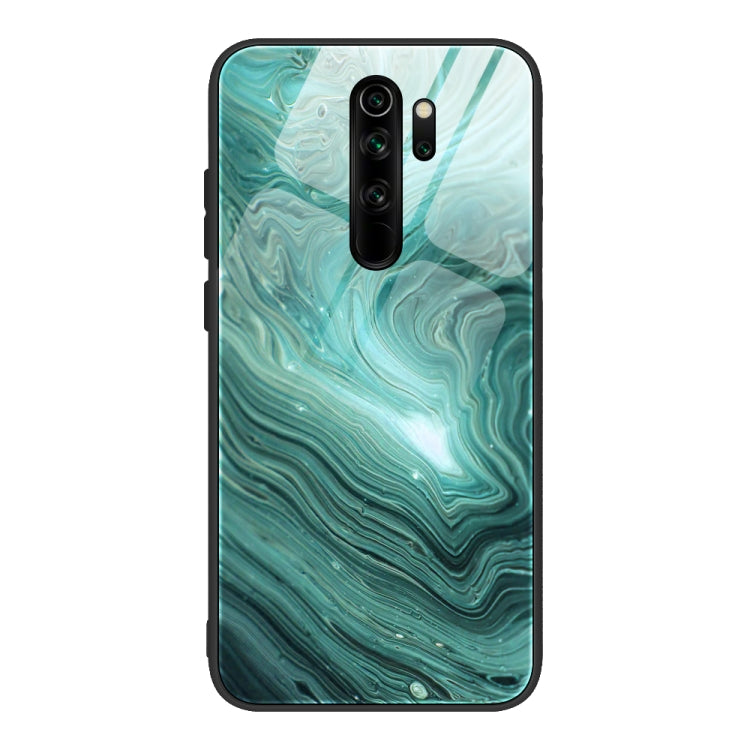 Custodia vetro protettiva motivo marmo per Xiaomi Redmi Note 8T