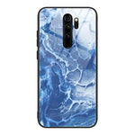 Custodia vetro protettiva motivo marmo per Xiaomi Redmi Note 8T