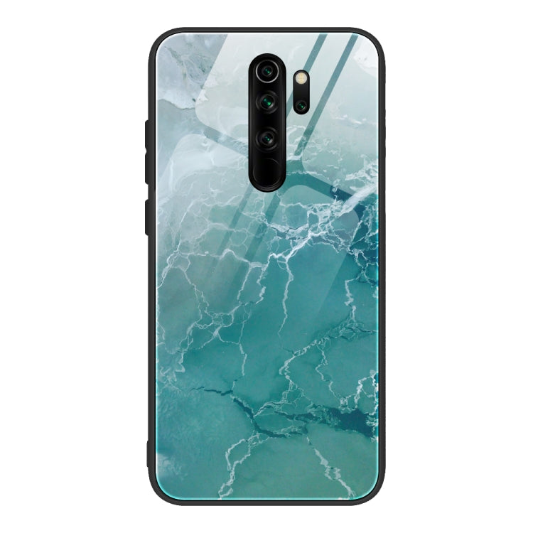 Custodia vetro protettiva motivo marmo per Xiaomi Redmi Note 8T