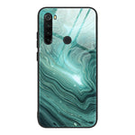 Custodia vetro protettiva motivo marmo per Xiaomi Redmi Note 8T