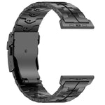 Cinturino per orologio in lega di titanio da 26 mm con fibbia piatta a sgancio rapido., For Apple Watch 46mm / 49mm / 45mm / 44mm