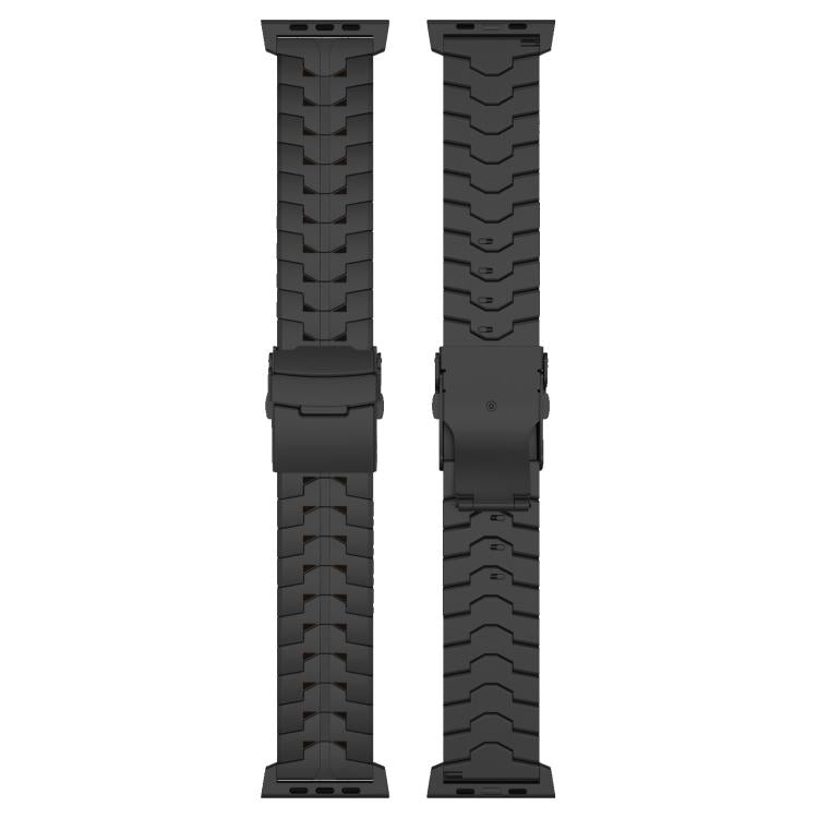 Cinturino per orologio in lega di titanio da 26 mm con fibbia piatta a sgancio rapido., For Apple Watch 46mm / 49mm / 45mm / 44mm