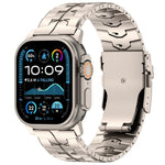 Cinturino per orologio in lega di titanio da 26 mm con fibbia piatta a sgancio rapido., For Apple Watch 46mm / 49mm / 45mm / 44mm