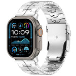Cinturino per orologio in lega di titanio da 26 mm con fibbia piatta a sgancio rapido., For Apple Watch 46mm / 49mm / 45mm / 44mm