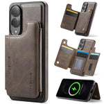 Custodia per telefono rimovibile con tasca per carte RFID MagSafe serie K3 di MAGKING., For Samsung Galaxy S25 Edge 5G, For Samsung Galaxy S25 5G, For Samsung Galaxy S25+ 5G, For Samsung Galaxy S25 Ultra 5G