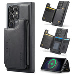Custodia per telefono rimovibile con tasca per carte RFID MagSafe serie K3 di MAGKING., For Samsung Galaxy S23 Ultra 5G