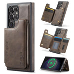 Custodia per telefono rimovibile con tasca per carte RFID MagSafe serie K3 di MAGKING., For Samsung Galaxy S23 Ultra 5G