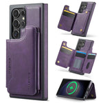 Custodia per telefono rimovibile con tasca per carte RFID MagSafe serie K3 di MAGKING., For Samsung Galaxy S23 Ultra 5G