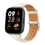 Cinturino per orologio xDfind Flat Head Black Shark in pelle a grana fine, For Xiaomi Band 10 Pro / 9 Pro / Redmi Watch 6, For Redmi Watch 3 Active / Lite 20mm, For Redmi Watch 3 20mm